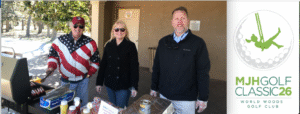 Legacy Business Broker preparing lunch for Joshua House Golf Fundraiser